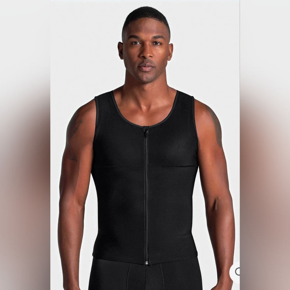 Maxforce Firm Compression Vest For Men Size 3XL  Black Nwt